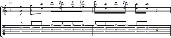 Guitar Lick with Octaves in the Style of George Benson - Lead Guitar Lesson
