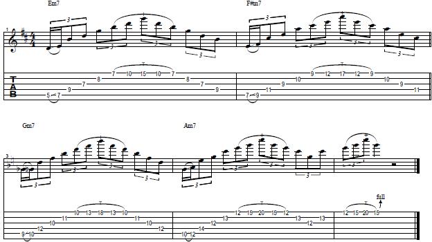 Left Hand Arpeggio Exercise -- Shred Guitar Lesson on Arpeggios