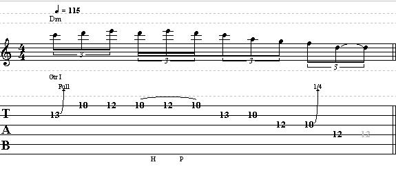 Easy Dorian Guitar Lick in D – Lead Guitar Lesson on Dorian Licks part 3