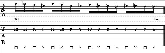 Basic Guitar Lick with Chromatic Patterns – Lead Guitar Lesson on Chromatic Licks