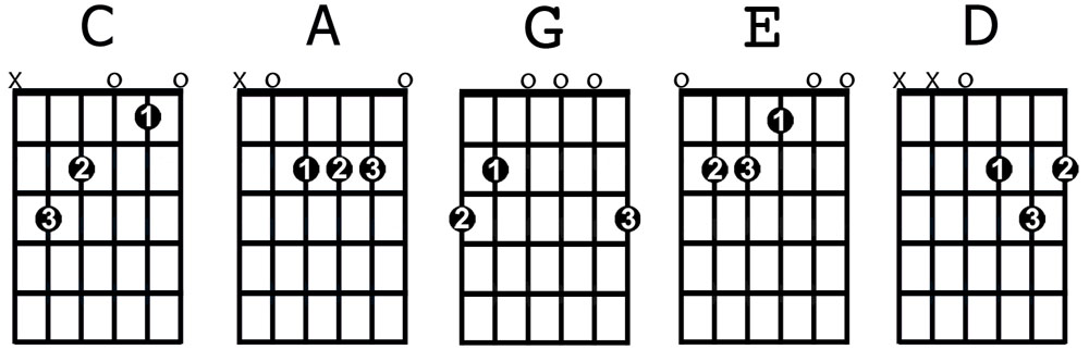 What Are The 5 Basic Guitar Chords