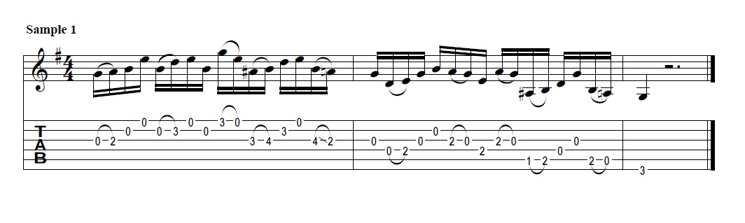 bluegrass picking exercises