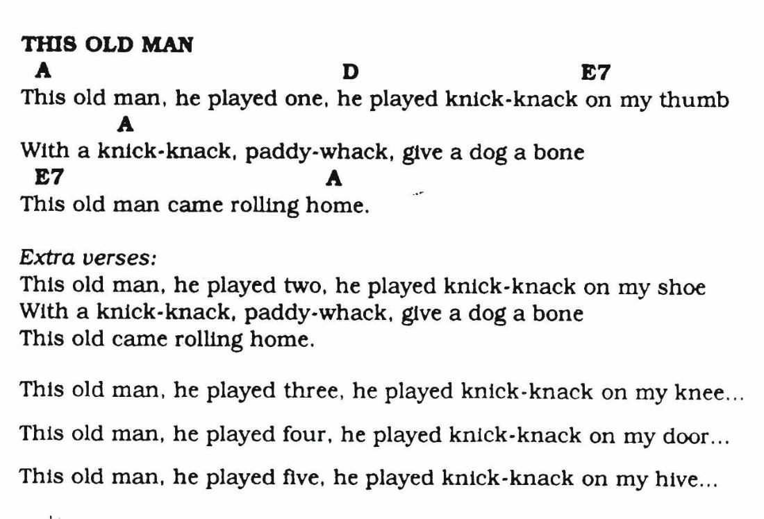 guitar chords for songs and lyrics