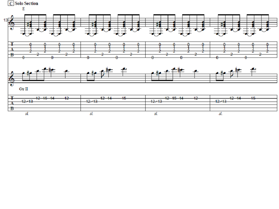 folsom prison blues solo tablature