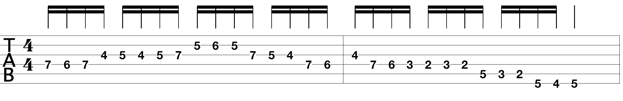 classical guitar licks