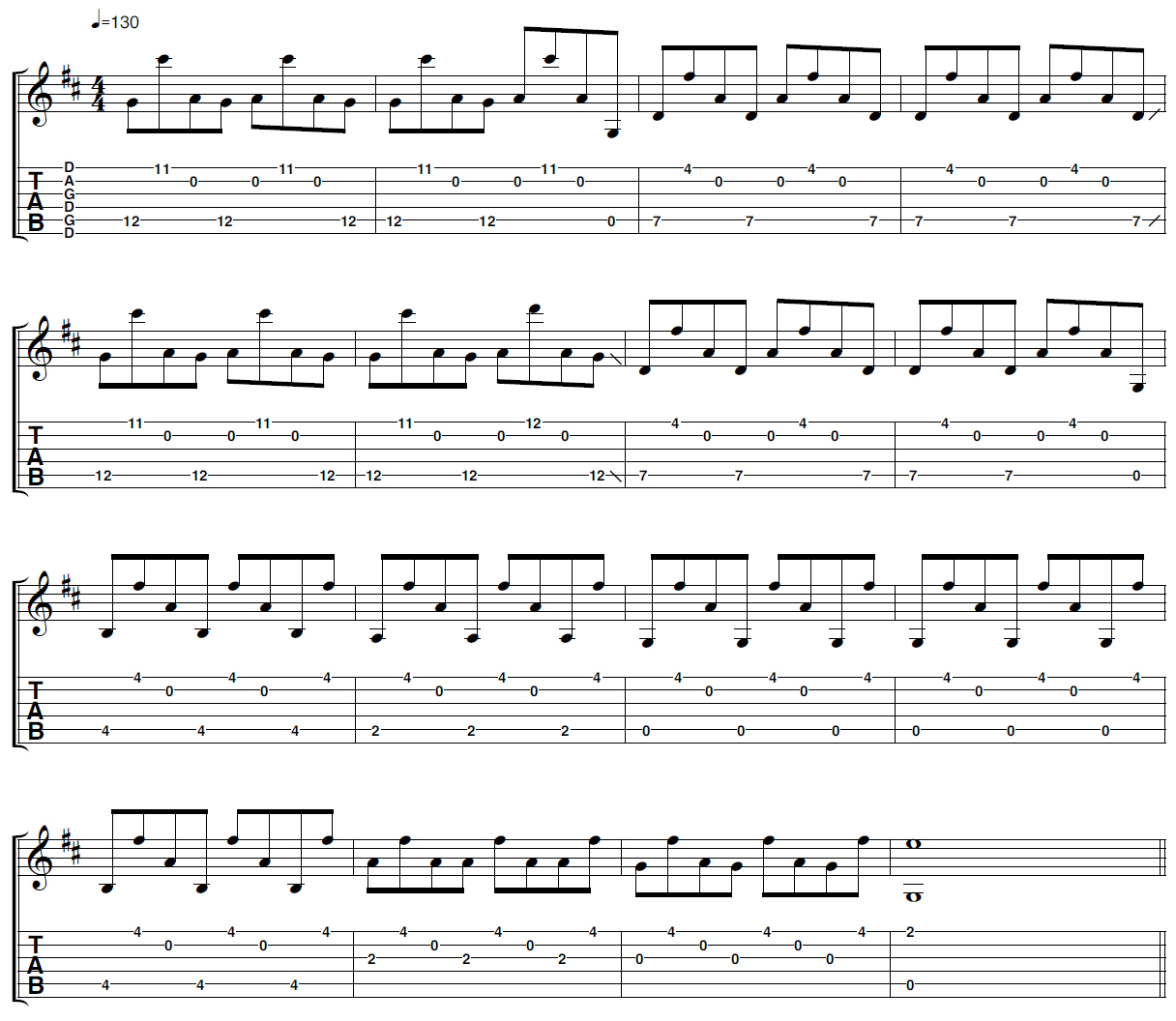 payphone guitar chords