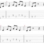 How to Play Main Guitar Riff from Black Night by Deep Purple