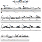 How to Play Universal Mind Intro by Liquid Tension Experiment I
