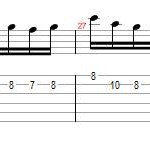 How to Play Vinnie Moore Style Lick with Pedal Note