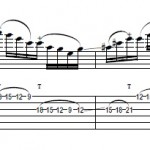 How To Play Diminished Guitar Lick with Tapping & String Skipping