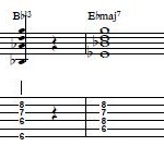 How to Play First 4 Bars From J.Coltrane´s Giant Steps On Jazz Guitar