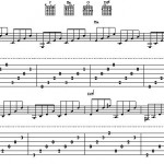 How To Make Fingerpicking Exercise Using Basic Chords On Acoustic Guitar