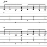 Easy Minor Chord Progression with Fingerpicking on Rhythm Guitar