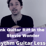 Easy Funk Rhythm Guitar Riff In The Style Of Stevie Wonder