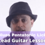 Easy Blues Pentatonic Lick in Ab – Lead Guitar Lesson on Blues Licks