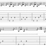 Rhythm Guitar Lesson in the Style of Metallica – Part 1