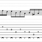 How To Play Descending Pentatonic Scale Lick with Interval of 4ths