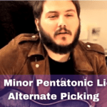 How to Play This Killer E Minor Pentatonic Lick with Alternate Picking