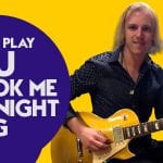 How to Play You Shook Me All Night Long Intro