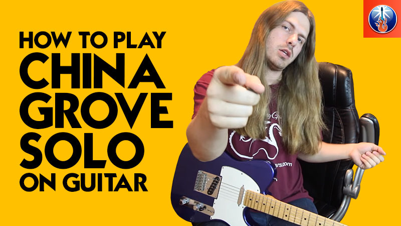 how to play China Grove Solo on Guitar