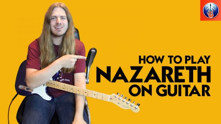 How to Play Nazareth On Guitar