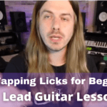 Lead Guitar Lesson on Easy Tapping Licks For Beginners