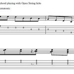 Spice Up Your Chord Playing with Open String Licks – Easy Guitar Lesson on Open Pentatonic Licks