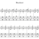 How to Play Folk Fingerpicking Technique – Blackbird by The Beatles