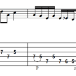 Learn To Play A Easy Bluesy-Rock Lick In A Minor
